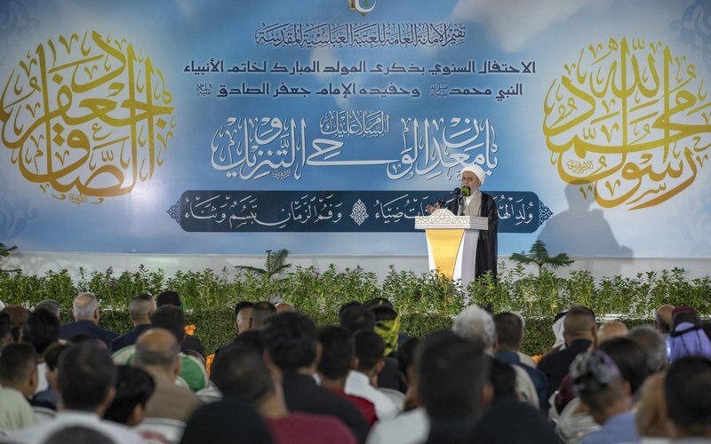 العتبة العبّاسية تنظّم الاحتفال المركزيّ بذكرى ولادة الصادقَينِ (صلواتُ الله عليهما) + صور العتبة العبّاسية تنظّم الاحتفال المركزيّ بذكرى ولادة الصادقَينِ (صلواتُ الله عليهما) + صور