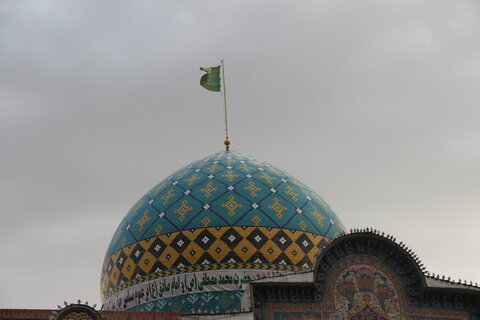 تصاویر / افتتاح طرح های عمرانی آستان مقدس امام زاده حسین (ع) به مناسبت هفته وقف