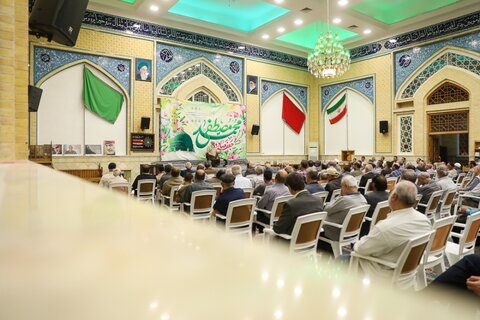 تصاویر / مراسم جشن میلاد پیامبر اکرم (ص) و امام صادق (ع) با حضور نماینده ولی فقیه در استان قزوین