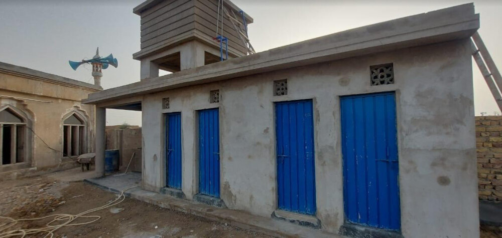 بلوچستان میں تباہ کن سیلاب کے بعد متاثرہ مساجد و امام بارگاہوں کی تعمیر کا کام جاری و ساری