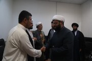 تصاویر/ دیدار دکتر عصام العماد با مدیر حوزه علمیه خوزستان
