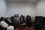 عصام العماد با مدیر حوزه علمیه خوزستان دیدار کرد