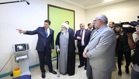 بالصور: ممثل السيد السيستاني يفتتح مركز الجهاز الهضمي والتداخلات الناظورية الاول من نوعه في العراق