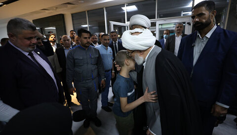 بالصور: ممثل السيد السيستاني يفتتح مركز الجهاز الهضمي والتداخلات الناظورية الاول من نوعه في العراق