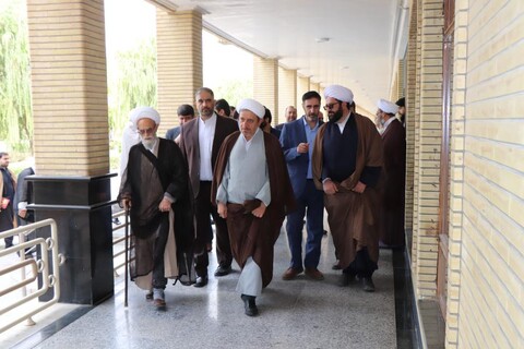 تصاویر/ دیدار طلاب حوزه علمیه بناب با رئیس حفاظت اطلاعات قوه قضائیه