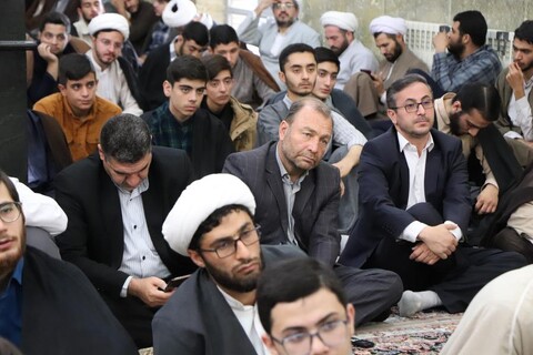 تصاویر/ دیدار طلاب حوزه علمیه بناب با رئیس حفاظت اطلاعات قوه قضائیه