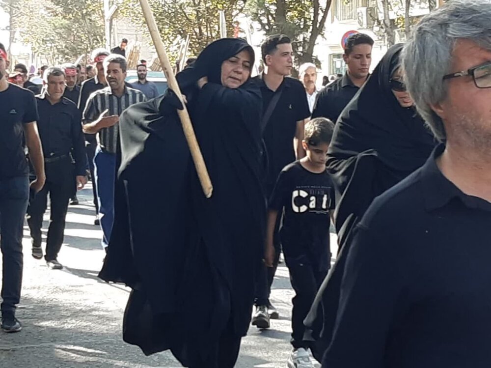 کاروان پیاده «وارثان حماسه خونین اردهال» عازم مشهد اردهال شد + عکس