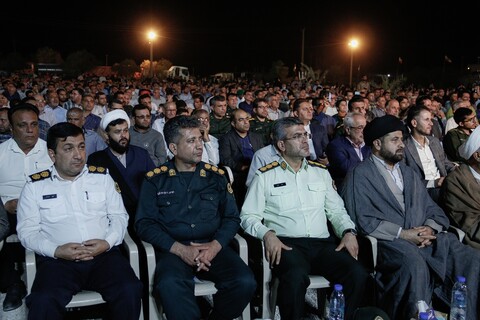 آیین نکوداشت شهدای خلیج فارس با حضور وزیر کشور در بوشهر
