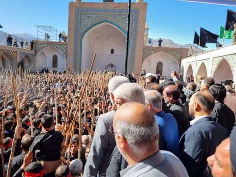 تصاویر/ برگزاری مراسم سنتی مذهبی قالیشویان فین  کاشان در مشهد اردهال