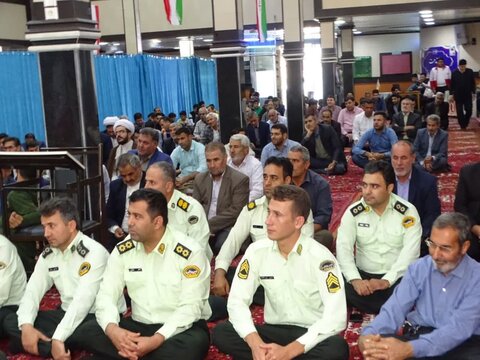 تصاویر/ اقامه نماز جمعه شهرستان چهاربرج