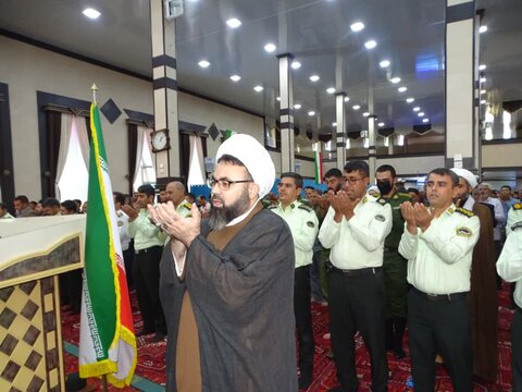 تصاویر/ اقامه نماز جمعه شهرستان چهاربرج