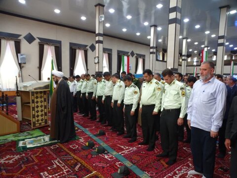 تصاویر/ اقامه نماز جمعه شهرستان چهاربرج