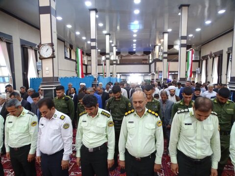 تصاویر/ اقامه نماز جمعه شهرستان چهاربرج