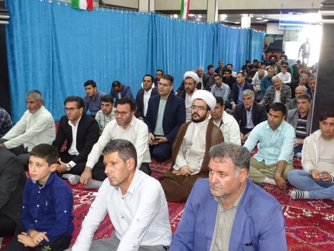 تصاویر/ اقامه نماز جمعه شهرستان چهاربرج