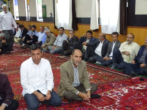 تصاویر/ اقامه نماز جمعه شهرستان چهاربرج