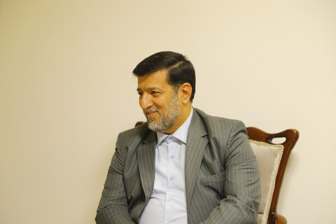 تصاویر / دیدار استاندار قم با آیت الله العظمی نوری همدانی