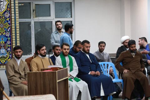 تصاویر/ آیین عمامه گذاری جمعی از طلاب حوزه علمیه خوزستان