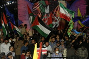تصاویر/ جشن پیروزی جبهه مقاومت در اصفهان