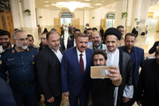 تصاویر/ حضور وزیر کشور عراق در حرم حضرت معصومه(س)