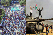 اجتماع عظیم حوزه و حوزویان در حمایت از جبهه مقاومت و فلسطین