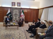 دیدار هیئت مدیران حوزه‌های علمیه با سرکنسول ایران در کراچی