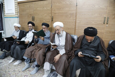 تصاویر /  مراسم بزرگداشت هفتمین روز درگذشت مسئول دفتر آیت‌الله‌ علوی گرگانی