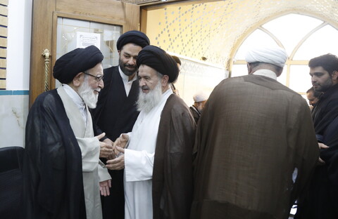 تصاویر /  مراسم بزرگداشت هفتمین روز درگذشت مسئول دفتر آیت‌الله‌ علوی گرگانی