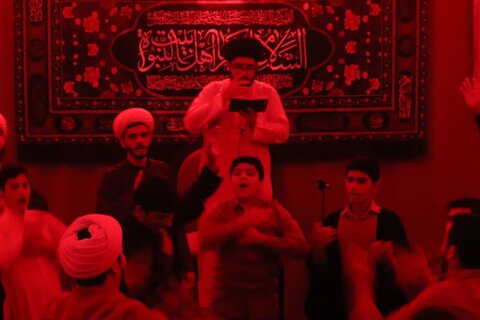 تصاویر/ هیئت هفتگی مدرسه علمیه امام خامنه‌ای ارومیه