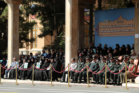 تصاویر/ مراسم مشترک دانش‌آموختگی دانشجویان دانشگاه‌های نیروهای مسلح در دانشگاه امام علی‌(ع) با حضور رهبر معظم انقلاب