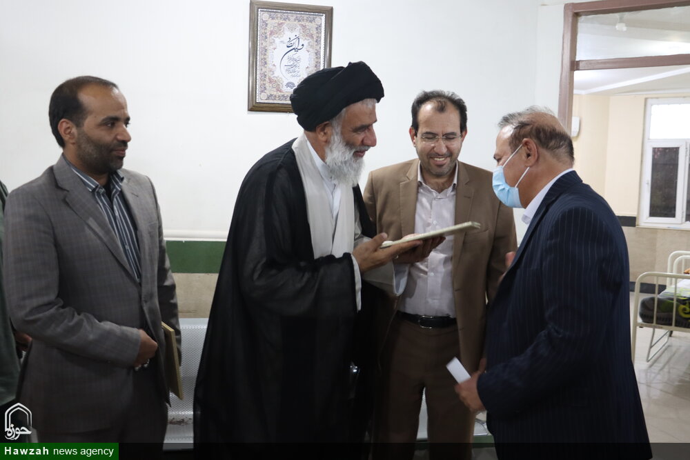 قدردانی نماینده ولی فقیه در خوزستان از کادر بیمارستان تخصصی بوستان