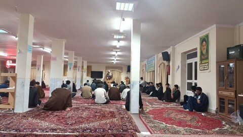 تصاویر/ هیئت هفتگی مدرسه علمیه حضرت ولیعصر عج تبریز