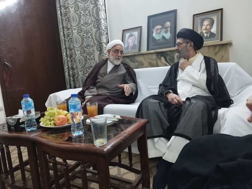 دیدار هیئت اعزامی مدیریت حوزههای علمیه ایران با رئیس شورای علمای شیعه پاکستان