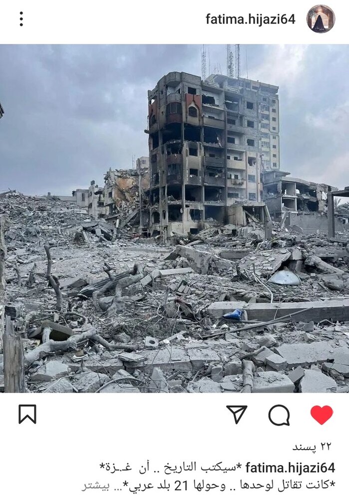 تاریخ از سکوت ۲۱ کشور عربی در اطراف غزه خواهد نوشت