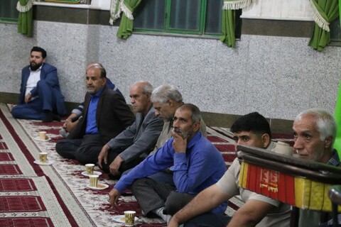 میز خدمت در ماهشدت با محوریت مسجد