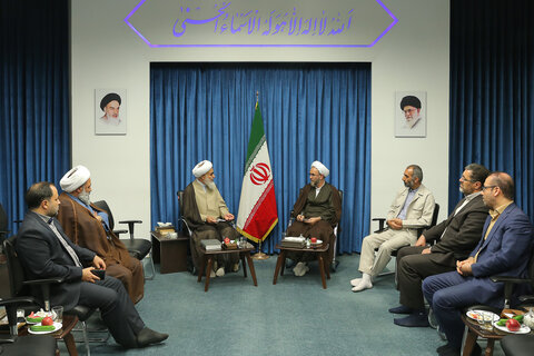 حجت الاسلام والمسلمین عبدالکریم عابدینی در دیدار رئیس دیوان عدالت اداری