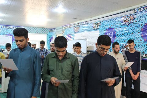 تصاویر/ آیین اختتامیه دوره میثاق طلبگی(۱) حوزه علمیه خوزستان برگزار شد
