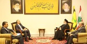 ایرانی وزیر خارجہ کی سید حسن نصر اللہ سے ملاقات