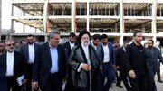 بازدید رئیس‌جمهور از طرح‌های در حال ساخت نهضت ملی مسکن شهر جدید صدرا شیراز