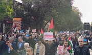 راهپیمایی مردم تبریز در حمایت از مردم فلسطین و حماسه طوفان الاقصی
