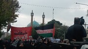 راهپیمایی مردم مشهد در دفاع از مبارزان فلسطینی