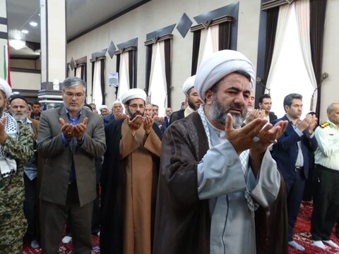 تصاویر/ نماز جمعه امروز شهرستان چهاربرج