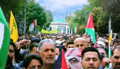 تصاویر/ راهپیمایی ضد صهیونیستی در شهر اردبیل