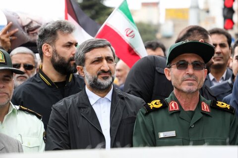 تصاویر/ راهپیمایی ضد صهیونیستی در شهر اردبیل