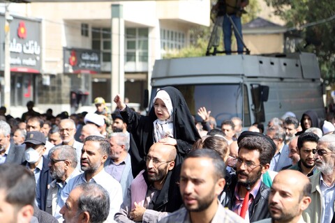 تصاویر / قیام مردم همدان در حمایت از مردم مظلوم فلسطین