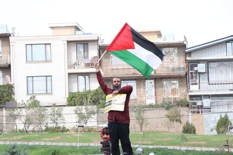 تصاویر راهپیمایی مردم بروجرد در حمایت از مردم فلسطین