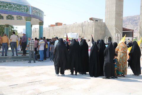 تصاویر/ اجتماع مردم خمیر در حمایت از جبهه مقاومت اسلامی و عملیات طوفان الاقصی