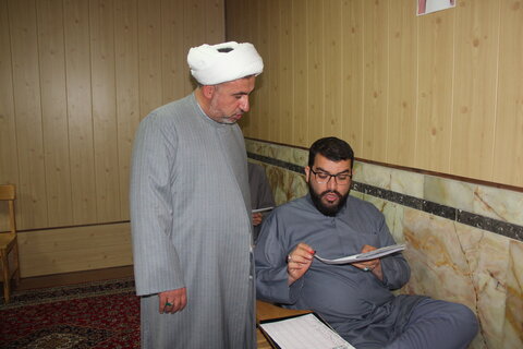 تصاویر / آزمون جذب روحانیون ومداحان عتبات عالیات استان قزوین