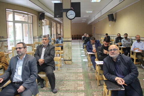 تصاویر / آزمون جذب روحانیون ومداحان عتبات عالیات استان قزوین