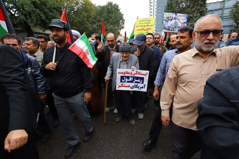 تصاویر / حمایت مردم استان قزوین از ملت مظلوم فلسطین وغزه