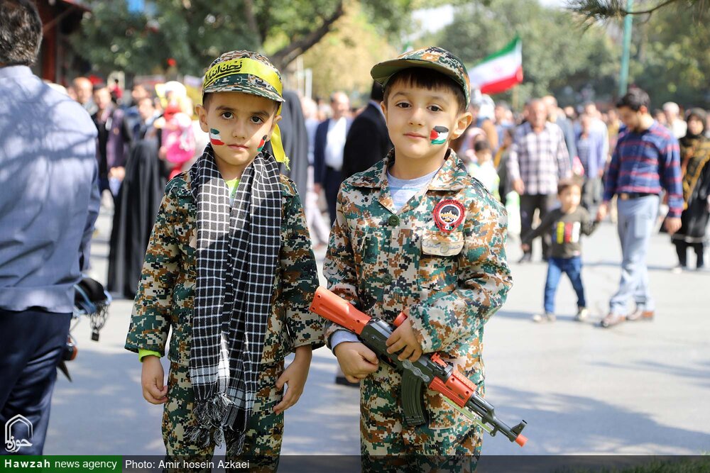 مردم همدان در حمایت از ملت فلسطین به پا خاستند